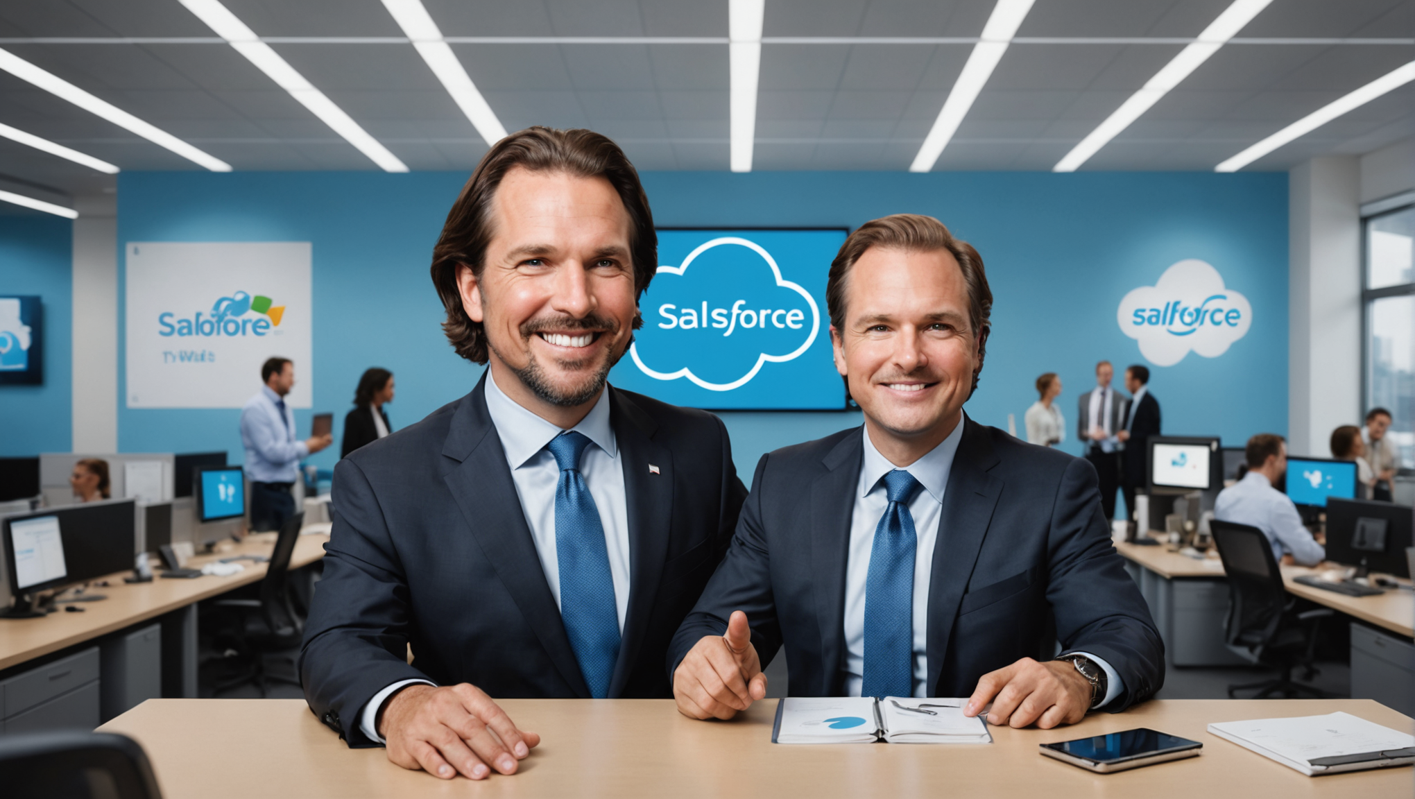 descubre cómo el ceo de salesforce lanza críticas irónicas hacia microsoft en el contexto de copilot ai. un análisis profundo de la rivalidad en el mundo de la inteligencia artificial y sus implicaciones en el mercado tecnológico.