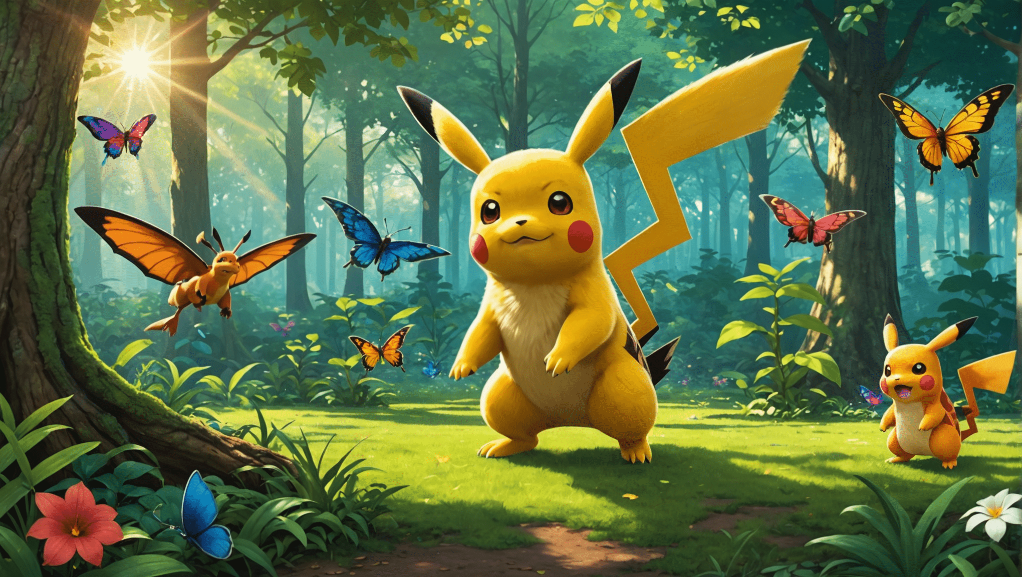 descubre la fascinante serie 'pokémon realistas en la naturaleza', donde la inteligencia artificial da vida a tus pokémon favoritos en entornos naturales impresionantes. sumérgete en un mundo donde la tecnología y la naturaleza se encuentran para crear increíbles aventuras.