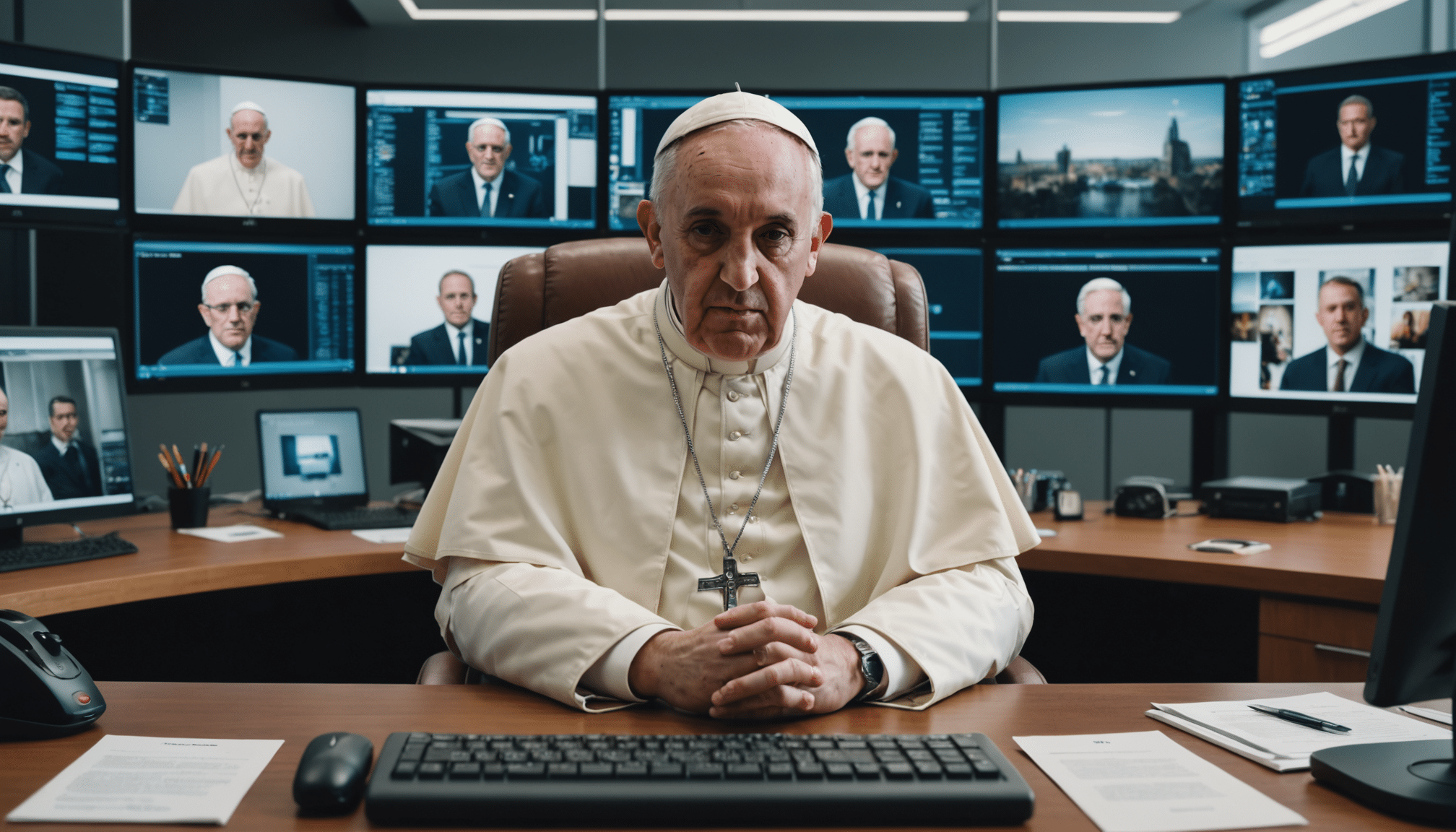 descubre cómo el papa francisco ha llegado a ser el ícono principal de los deepfakes, explorando el impacto de la tecnología en la percepción pública y las implicaciones éticas de la manipulación digital en la figura del líder religioso.