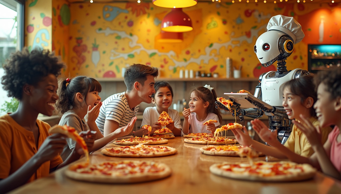 descubre cómo la inteligencia artificial ha transformado la experiencia de comer pizza, eliminando el pegamento y aportando un toque más humano y divertido a nuestras comidas. ¡adiós a lo aburrido en la cocina!