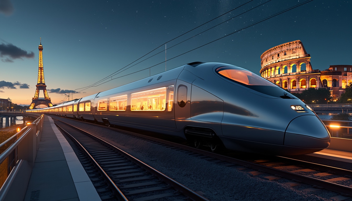 descubre el futuro del transporte con el nuevo tren nocturno de última generación que unirá ciudades de toda europa. vive una experiencia de viaje única, rápida y sostenible, mientras disfrutas de la comodidad y el estilo a bordo. ¡prepárate para explorar europa como nunca antes!